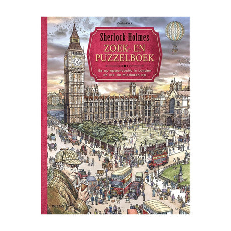 Livre de recherche et d'énigmes de Deltas Sherlock Holmes