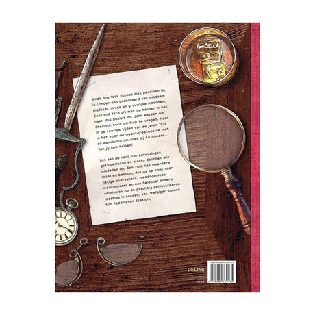 Livre de recherche et d'énigmes de Deltas Sherlock Holmes