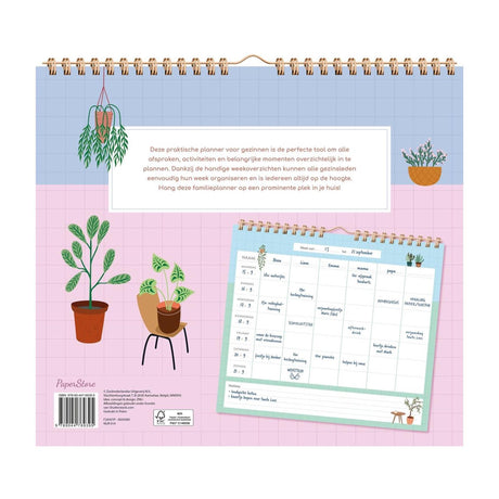 Planificateur familial Deltas - plantes d'intérieur