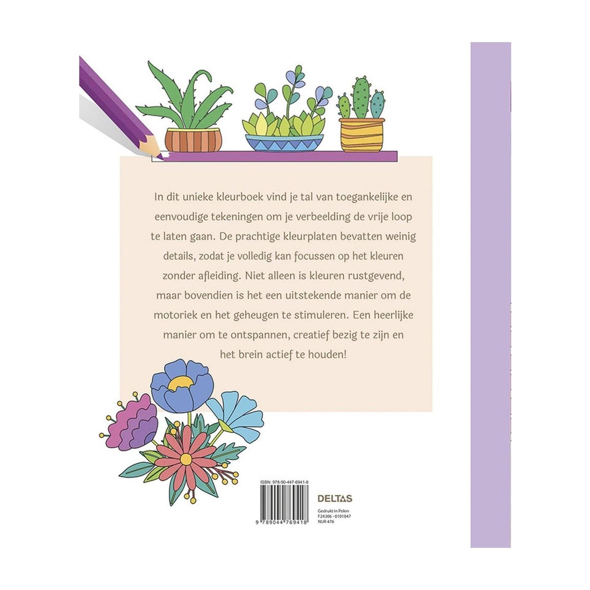 Coloriages créatifs Deltas pour les seniors