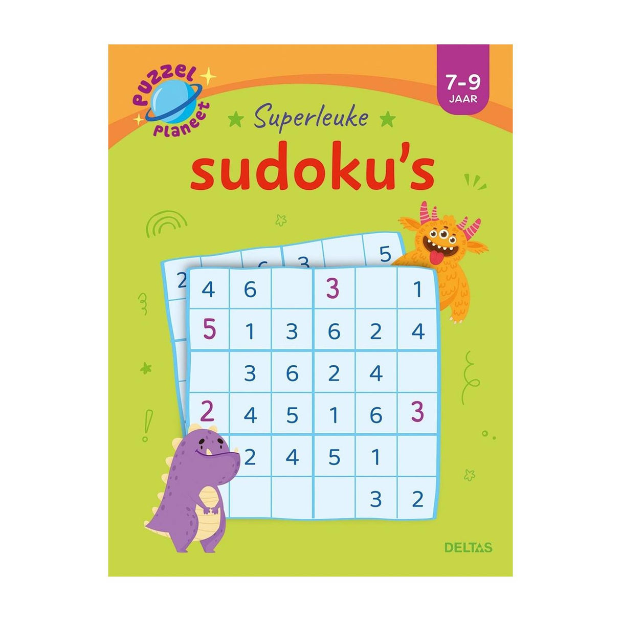 Planète puzzle Deltas - sudokus super amusants pour 7-9 ans