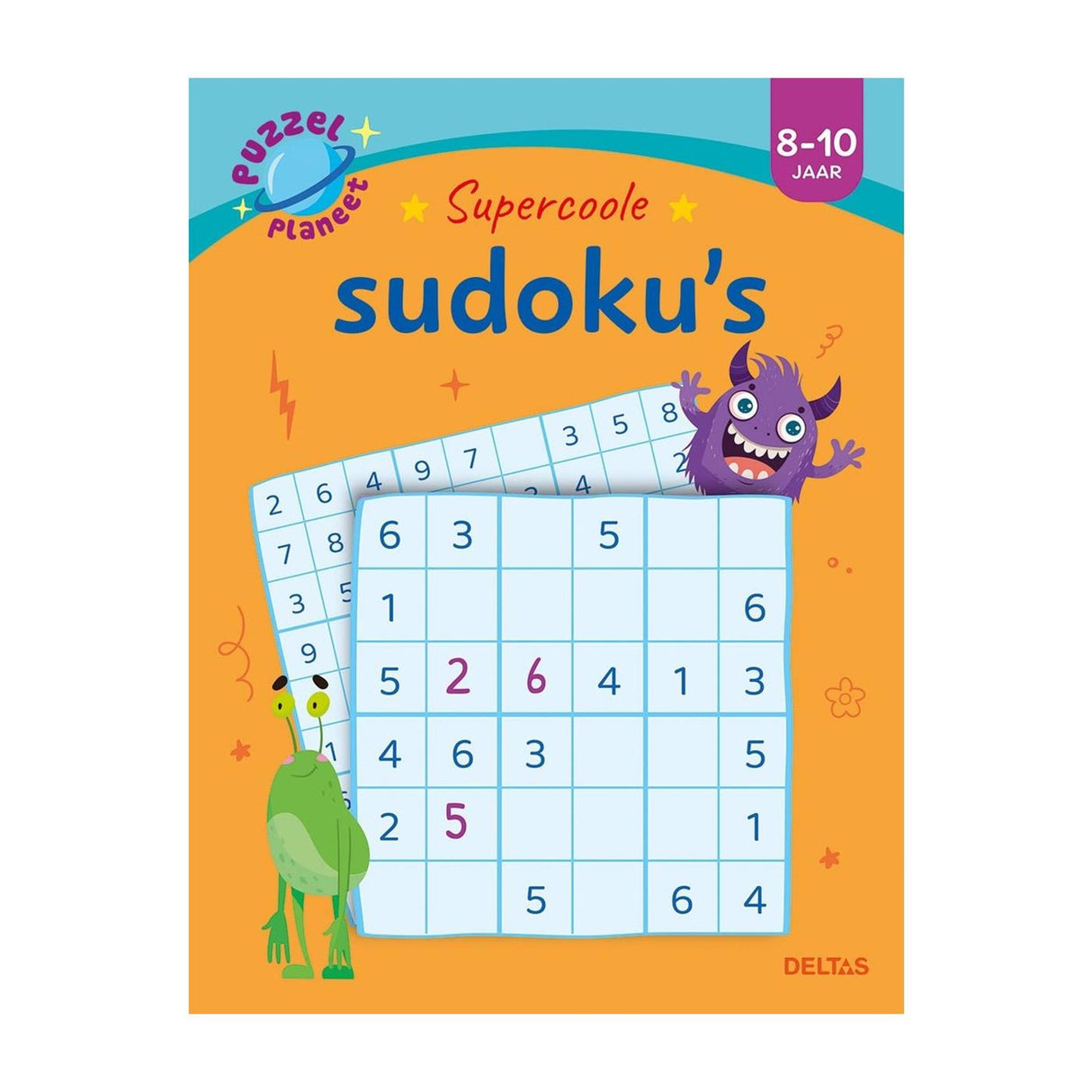 Planète puzzle Deltas - sudokus super cool 8-10 ans