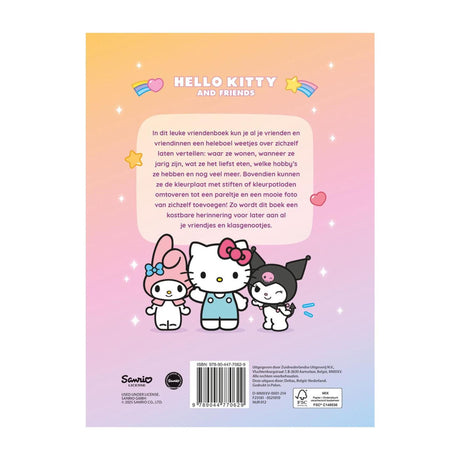 Le livre d'amis Hello Kitty de Delta
