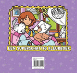 Kluitman livre de coloriage mignon et confortable des meilleurs amis