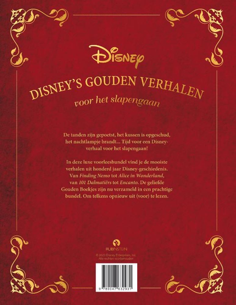 Réservez les Golden Stories de Disney avant de vous coucher