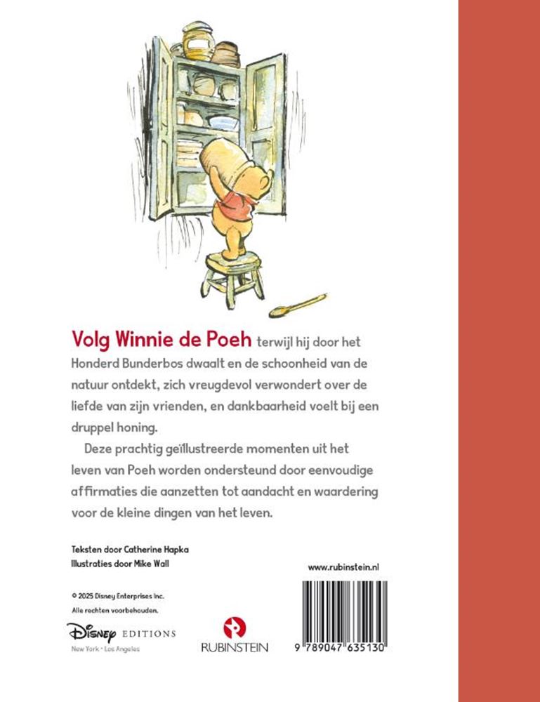 Rubinstein Winnie l'ourson : les petites choses de la vie. reflets de la forêt de cent acres