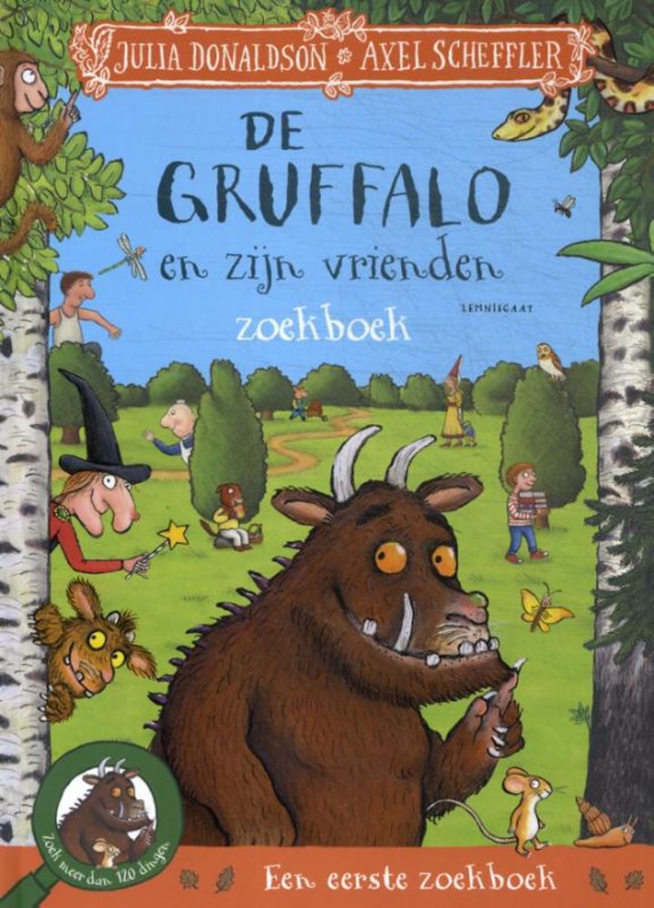 Livre de recherche Lemniscaat le gruffalo et ses amis