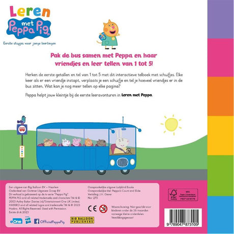 Le premier livre de comptage de Peppa 3+