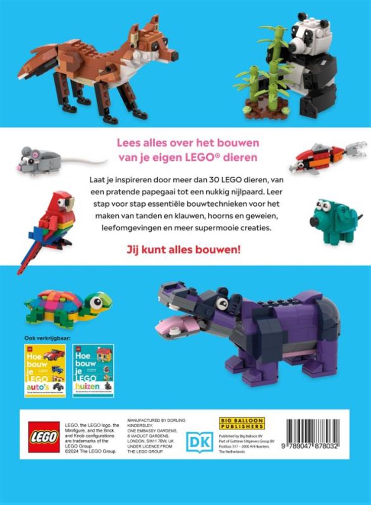Gros ballon comment construire des animaux lego