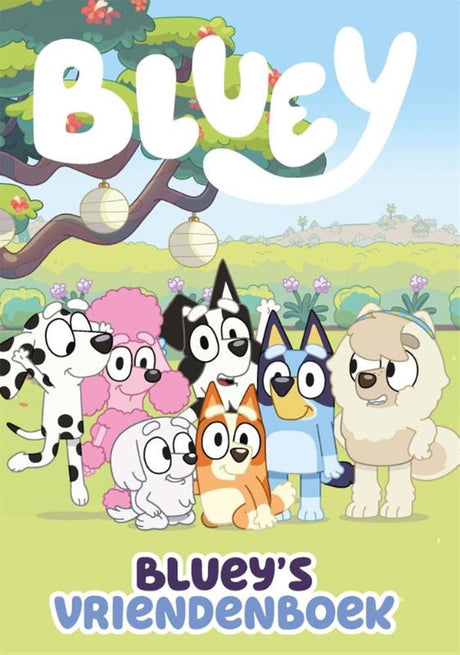 Livre d'amis de Bluey gros ballon
