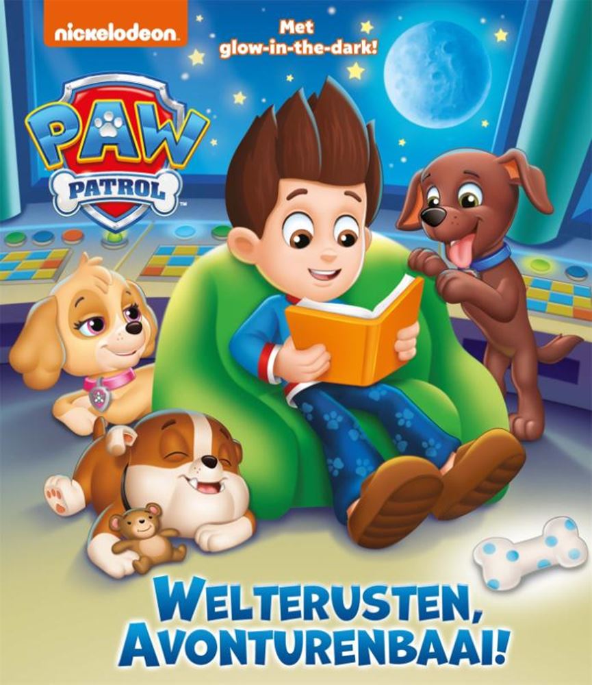 Patrouille de patte en gros ballon - bonne nuit, Adventure Bay !