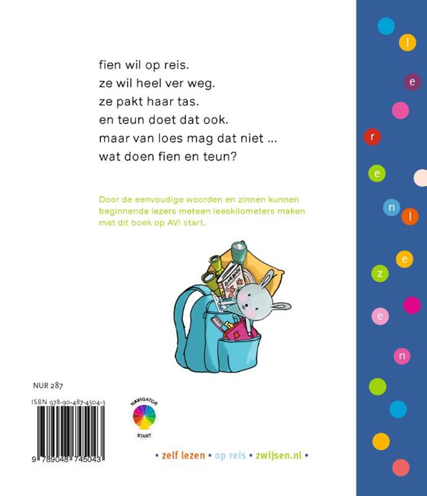 Livre Fien et Teun partent en voyage