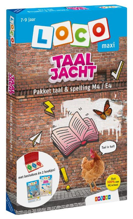 Wpg uitgevers maxi loco package taaljacht - langue orthographe m4 e4