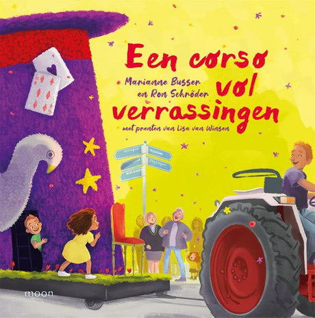 Prentenboek: een corso vol verrassingen. | 5 stuks
