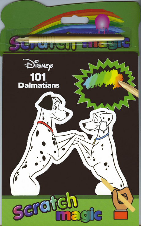 Livres spéciaux Pays-Bas BV Walt Disney Magic Scratch Block - 101 Dalmatiens