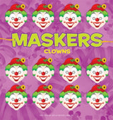 Masques de la Maison Centrale du Livre : clowns