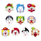 Masques de la Maison Centrale du Livre : clowns