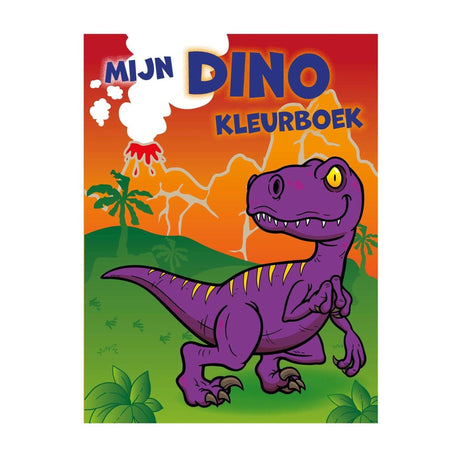 Mon livre de coloriage Dino, 96 pages.