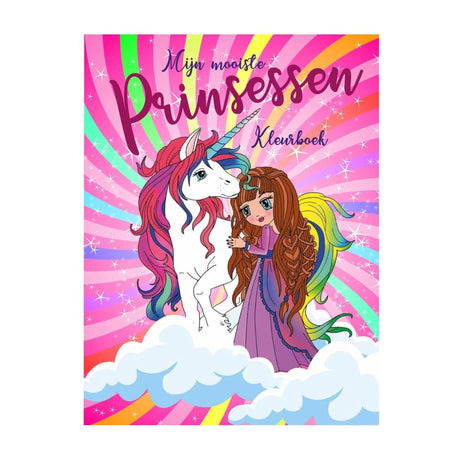 Livre de coloriage Mes plus belles princesses a4