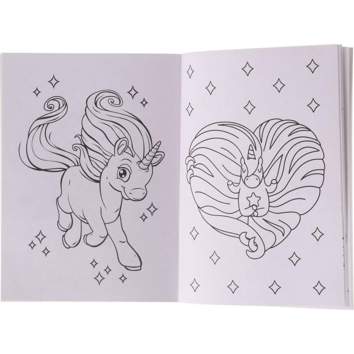Mon plus beau livre de coloriage de licorne, 48pag.