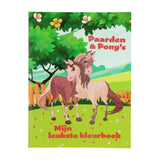 Mondi cartes mon livre de coloriage chevaux poneys