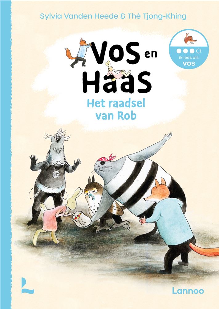 Livre l'énigme de Rob le renard et le lièvre