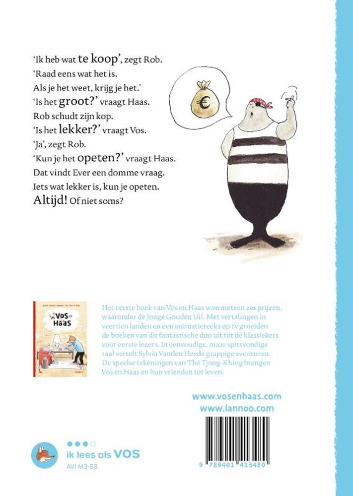 Livre l'énigme de Rob le renard et le lièvre