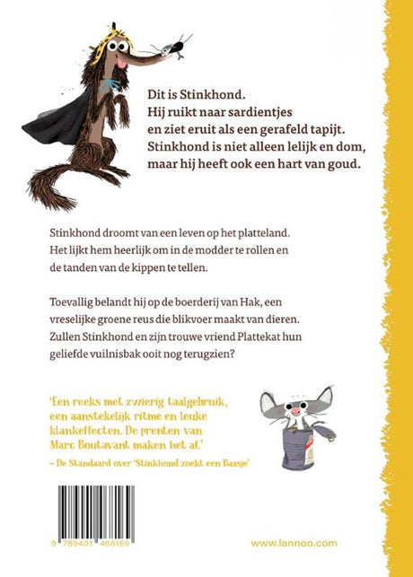 Chien puant à la ferme - livre pour enfants