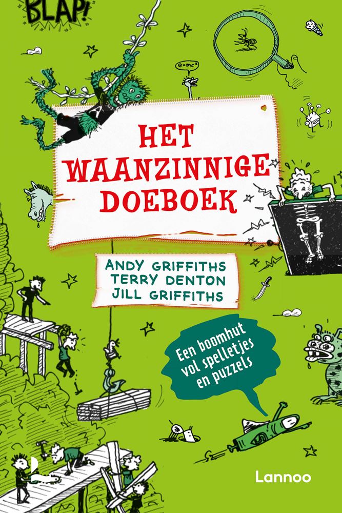Maison centrale du livre la cabane dans les arbres folle - le livre d'activités fou