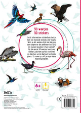 50 faits 50 autocollants - oiseaux