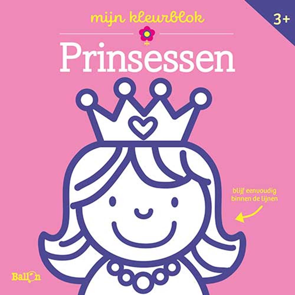 Maison d'édition standard color block junior - princesses lignes épaisses 3+