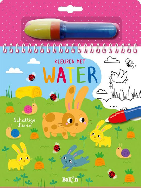 Coloriage standard d'édition à l'eau - animaux mignons