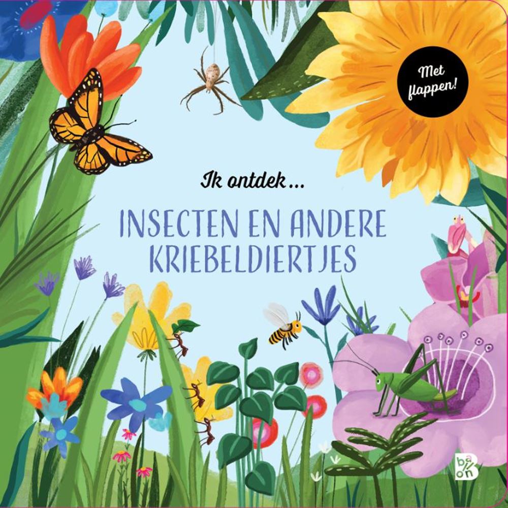Livre à rabat standard de l'éditeur - Je découvre les insectes et autres animaux chatouilleux