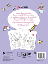 Bloc de couleur licornes d'édition standard