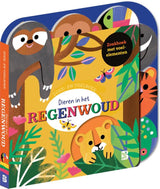 Livre de recherche et de sensation d'éditeur standard - animaux dans la forêt tropicale 12m+