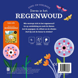 Livre de recherche et de sensation d'éditeur standard - animaux dans la forêt tropicale 12m+