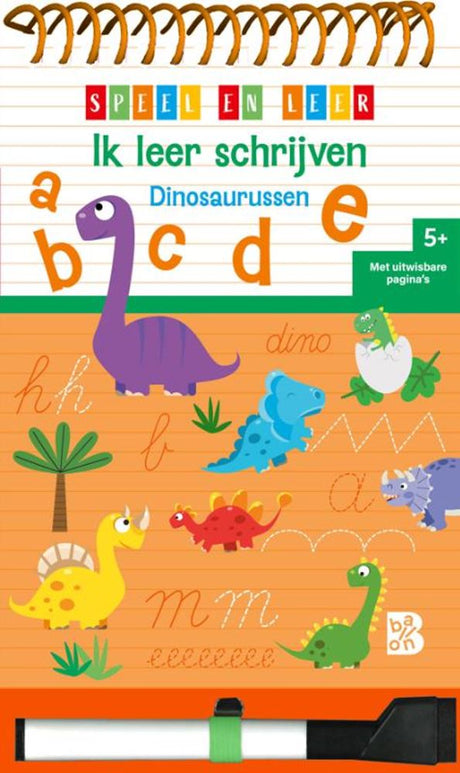 J'apprends à écrire des dinosaures 5+