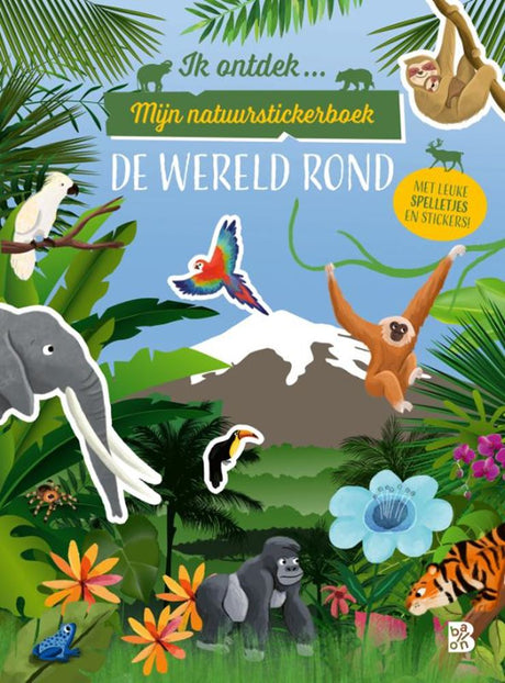 Éditeur standard mon livre d'autocollants nature - autour du monde