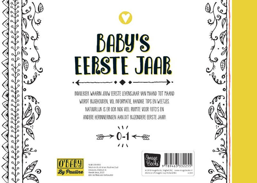 Livres d'images o'baby babies première année (par pauline)