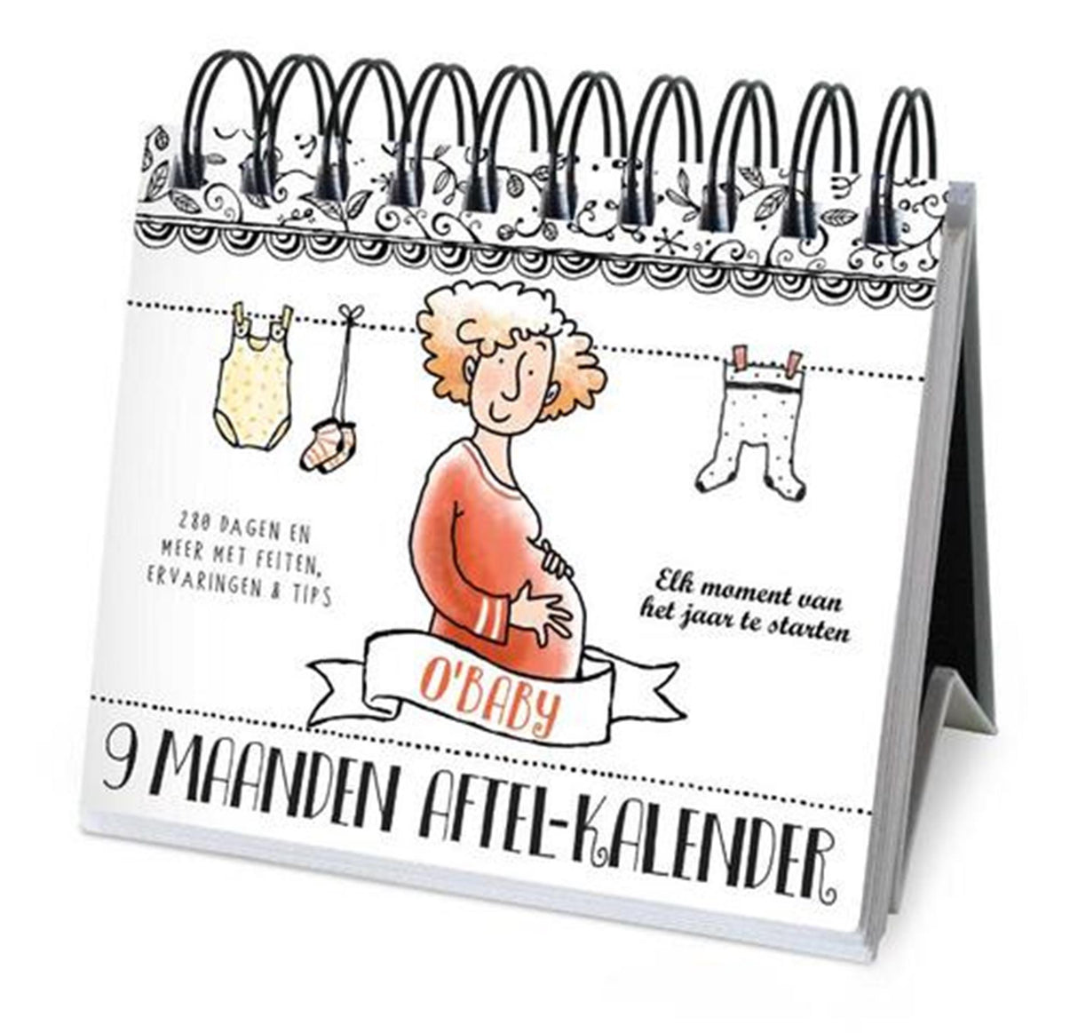Imagebooks o'baby Calendrier compte à rebours de 9 mois