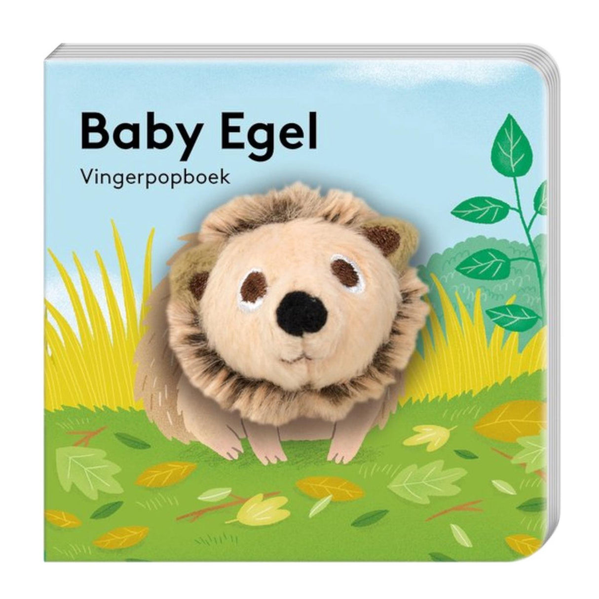 Livres d'images livre de marionnettes à doigt forêt - bébé hérisson