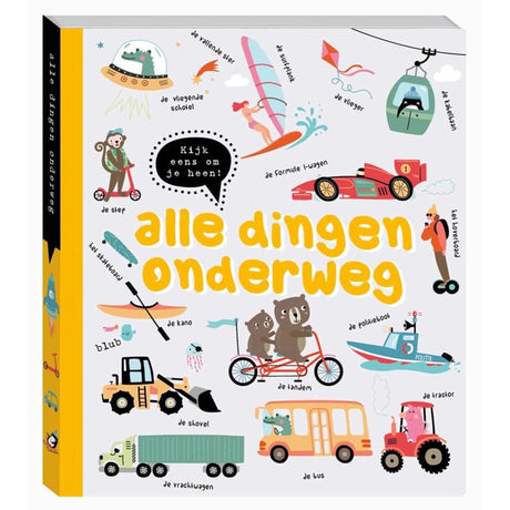 Les livres d'images jettent un œil autour de vous - sur la route