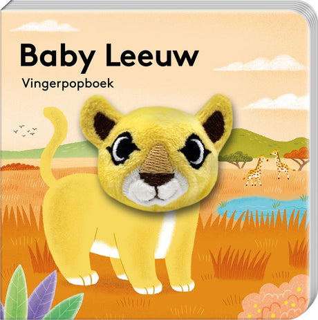 Imagebooks livre de marionnettes à doigt sauvage - bébé lion