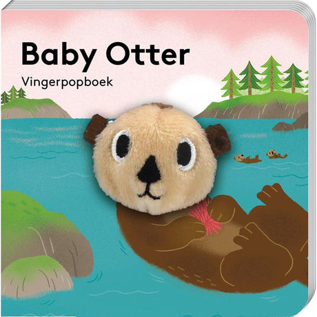 Livres d'images livre de marionnettes à doigt animal aquatique bébé loutre