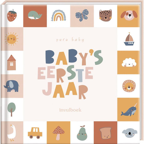 Livres d'images pure baby - la première année de bébé