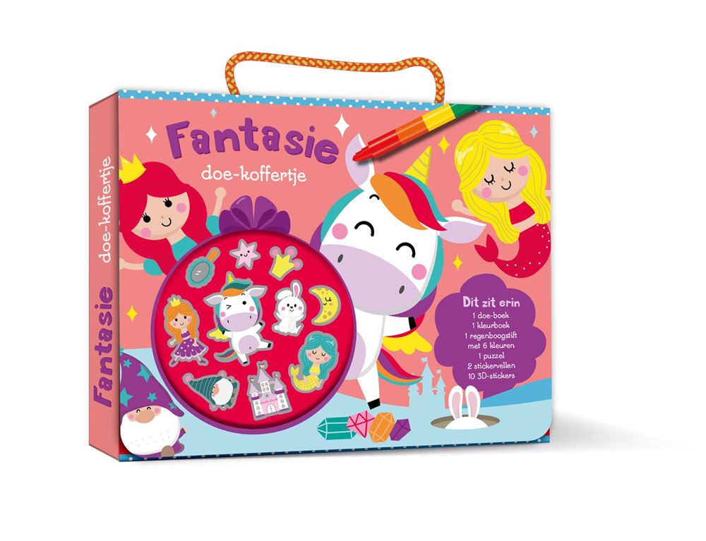 Valise d'activités - fantaisie 3+