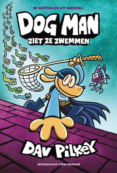 Livre de base Dog Man, partie 8 Dog Man les voit nager
