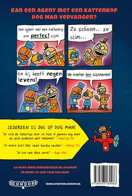 Homme chien partie 9 crime et aboiement - livre pour enfants