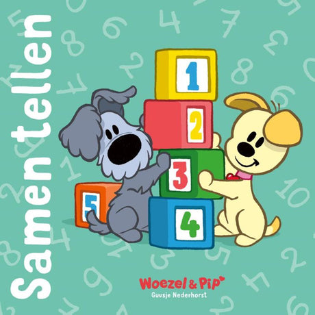 Livre Woezel et Pip comptant ensemble livre cartonné | 2 pièces