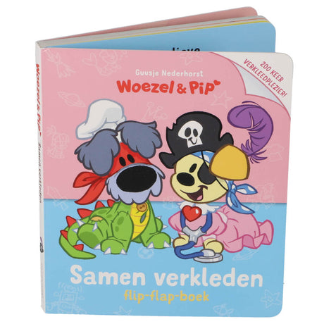 Woezel et pip book s'habillent ensemble